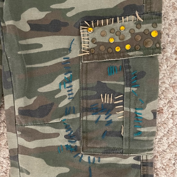 Miss me low rise camouflage pants - Picture 4 of 7